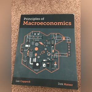 Principles of macroeconomics by Dirk Mateer like new paper back text book